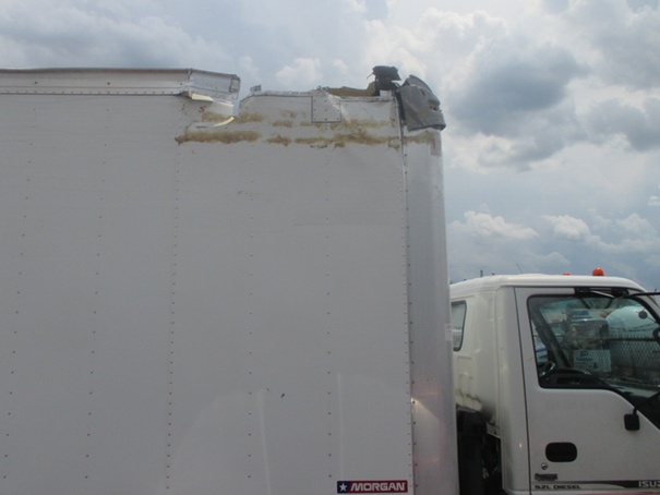 commercial bodies roof van body damage