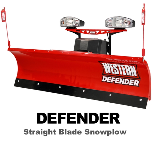 western snow plow defender
