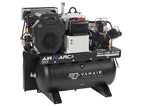 vanair mobile power unit air n arc 150