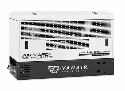 vanair mobile power unit air n arc 300h