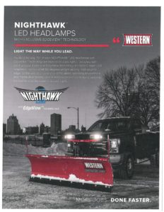 western snow plow new product launch